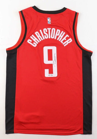 Josh Christopher Signed Houston Rockets Jersey (PSA) 2021 1st Round Draft Pick