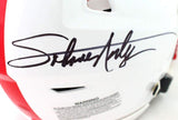 Nebraska Heisman Winners Autographed F/S SpeedFlex Authentic Helmet- JSA W *Blk