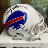 DOUG FLUTIE SIGNED AUTOGRAPHED BUFFALO BILLS MINI HELMET BECKETT