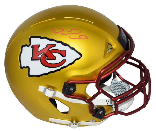 PATRICK MAHOMES SIGNED KANSAS CITY CHIEFS BLAZE VICIS AUTHENTIC CUSTOM HELMET