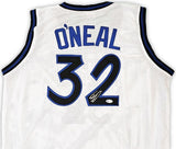 Shaquille O'Neal Orlando Signed White Basketball Jersey BAS