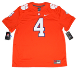 DESHAUN WATSON SIGNED AUTOGRAPHED CLEMSON TIGERS #4 ORANGE NIKE JERSEY BECKETT