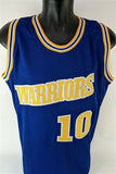 Tim Hardaway Signed Golden State Warriors Jersey (JSA COA) 5xNBA All Star Guard