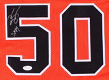 Ralph Sampson Signed Virginia Cavaliers Jersey (JSA COA) Rockets H.O.F. Center