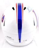 Tim Tebow Signed Gators F/S White Alt Speed Helmet - Beckett W Holo *DAMAGED