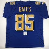 Autographed/Signed Antonio Gates Los Angeles LA Color Rush Jersey Beckett COA