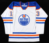 Ken Linseman Signed Edmonton Oilers Jersey Stanley Cup 84 (JSA COA) NHL Veteran