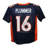 Jake Plummer Autographed/Signed Pro Style Blue XL Jersey BAS 31901