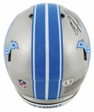 Lions Calvin Johnson Signed 2024 Full Size Speed Proline Helmet BAS Witnessed