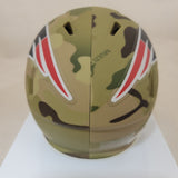 WES WELKER SIGNED NEW ENGLAND PATRIOTS CAMO SPEED MINI HELMET JSA HOLOGRAM