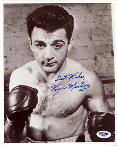 Vince Martinez Autographed Signed 8x10 Photo PSA/DNA #S42862