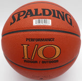 Paul Arizin Autographed Spalding I /O Basketball Warriors HOF 1977 JSA