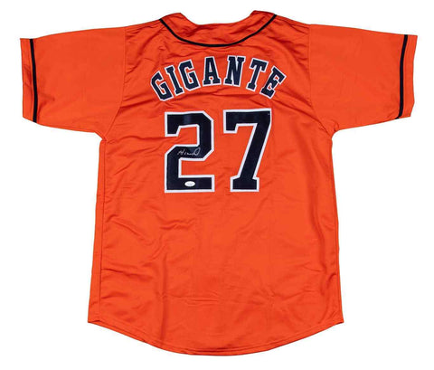 Jose Altuve Houston Signed Orange Baseball Jersey JSA