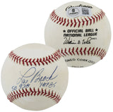 Cardinals Lou Brock "SB 938 HOF 85" Signed W. White Onl Baseball BAS #BN06123