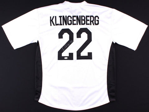 Meghan Klingenberg Signed Women's Team USA Soccer Jersey (JSA) 1xWorld Cup Champ