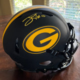 Jordan Love Autographed Signed Green Bay Packers FS Eclipse Authentic Helmet BAS