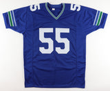 Brian Bosworth Signed Seattle Seahawk Jersey (Mill Creek Sports) Oklahoma Sooner