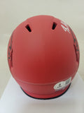 BAKER MAYFIELD SIGNED TAMPA BAY BUCCANEERS RAVE SPEED MINI HELMET BECKETT QR