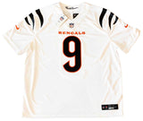 JOE BURROW SIGNED CINCINNATI BENGALS #9 WHITE NIKE LIMITED JERSEY FANATICS