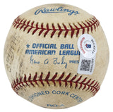 (7) Delgado, Gant, Fielder, Arias, Bush +2 Signed OAL Baseball BAS #AB76889