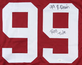 Raekwon Davis Signed Alabama Crimson Tide Jersey Inscribed "Roll Tide" (JSA COA)