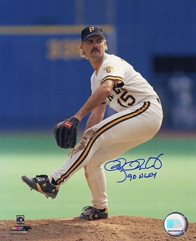 Doug Drabek Signed Pittsburgh Pirates Pitching 8x10 Photo w/90 NL CY - (SS COA)