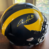 Aidan Hutchinson Autographed Signed Michigan Wolverines FS Rep Helmet BAS Lions