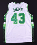 Jack Sikma Signed Milwaukee Bucks Jersey (JSA COA) 7xNBA All Star / Center