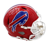 Jim Kelly Signed Buffalo Bills Speed Full Size Throwback 87-01 NFL Helmet