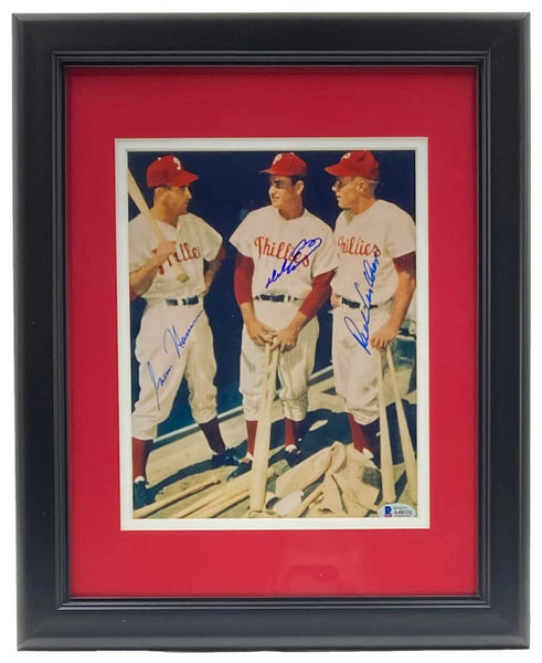 Richie Ashburn Signed Autographed Authentic Philadelphia Phillies