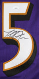 Terrell Suggs Authentic Signed Purple Pro Style Jersey Autographed JSA Witnessed