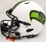 RUSSELL WILSON AUTO SEAHAWKS LUNAR ECLIPSE FULL SIZE HELMET GO HAWKS 194033