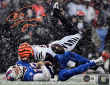 Joseph Assai Autographed/Signed Cincinnati Bengals 8x10 Photo Beckett 40804