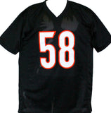 Joseph Ossai Autographed Black Pro Style Jersey-Beckett W Hologram