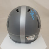 ANTHONY RICHARDSON SIGNED INDIANAPOLIS COLTS SLATE SPEED MINI HELMET BECKETT