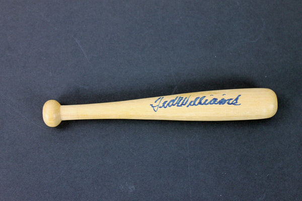 Red Sox Ted Williams Authentic Signed 6 Inch Mini Baseball Bat PSA/DNA #AA03060