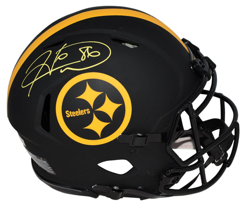 HINES WARD SIGNED PITTSBURGH STEELERS ECLIPSE AUTHENTIC SPEED HELMET BECKETT