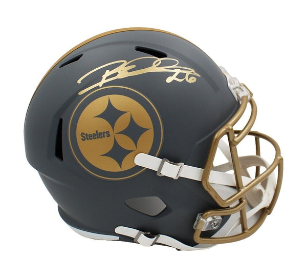 Rod Woodson Signed Pittsburgh Steelers Speed Full Size Slate NFL Helmet