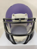 JJ MCCARTHY SIGNED MINNESOTA VIKINGS SPEED MINI HELMET BECKETT QR