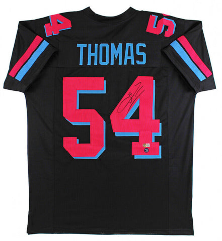 Zach Thomas Signed Miami Dolphins Jersey (Beckett QR & Prova Holo) All Pro L.B.