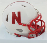 Scott Frost Signed Nebraska Cornhuskers Speed Mini Helmet (Beckett Witness COA)