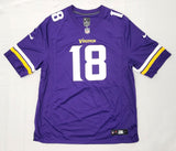 Justin Jefferson Signed Minnesota Vikings Nike Game Jersey Beckett Witnessed