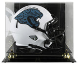 Jaguars Evan Engram Signed Lunar Full Size Speed Rep Helmet w/ Case BAS Witness