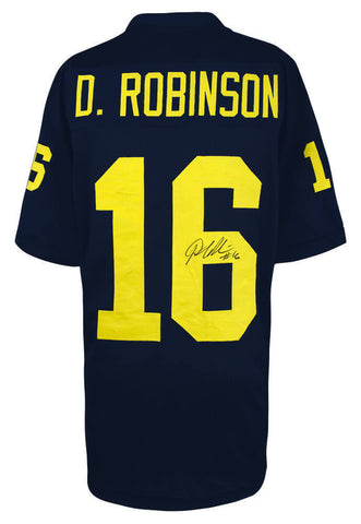 Denard Robinson Signed Navy Custom College Football Jersey (SCHWARTZ SPORTS COA)