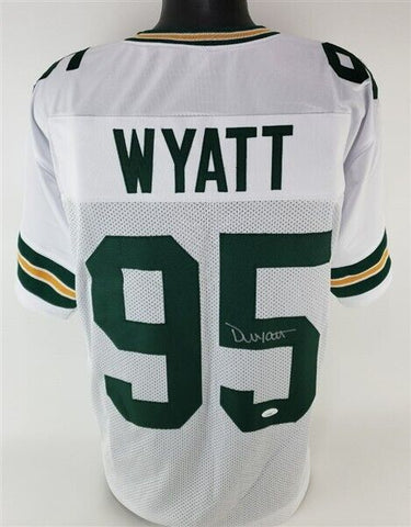 Devonte Wyatt Signed Green Bay Packers White Jersey (JSA COA) 2022 1st Rnd Pk DE