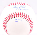 Doug Drabek Autographed Rawlings OML Baseball w/3 Stats - Beckett W Hologram *Bl