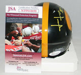 JOSH JACKSON AUTOGRAPHED SIGNED IOWA HAWKEYES SPEED MINI HELMET JSA