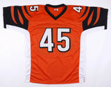 Malik Jefferson Signed Cincinnati Bengals Jersey (Jefferson Holo) Unv. Texas LB