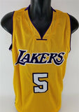 Robert Horry Signed L.A Lakers Jersey (JSA COA) Los Angeles 7xNBA Champ / Foward