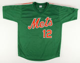 Ron Darling Signed St. Patrick's Day N.Y. Mets Jersey Inscribed "1986 WSC" (JSA)